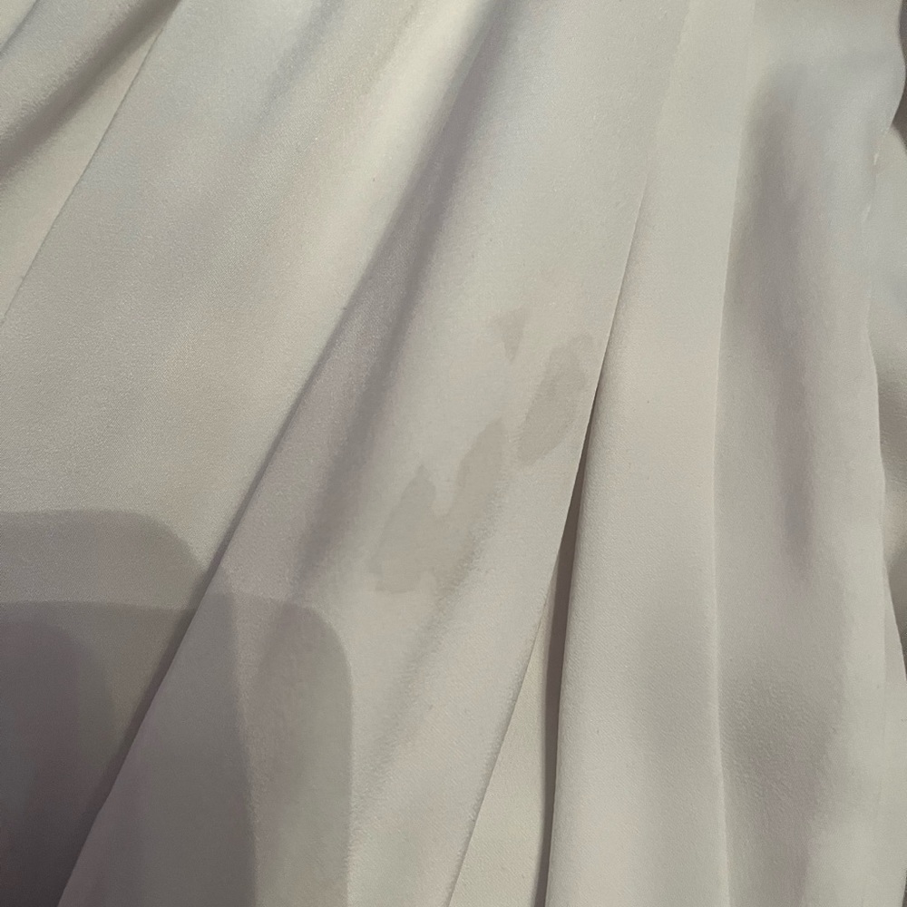 American Threads White Ruffle Mini Dress - Picture 4 of 4